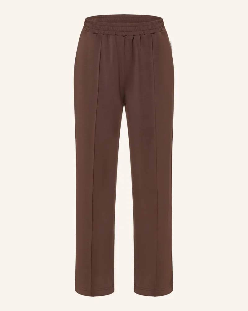 Marc O'Polo Lounge-Sweatpants braun Dunkelbraun