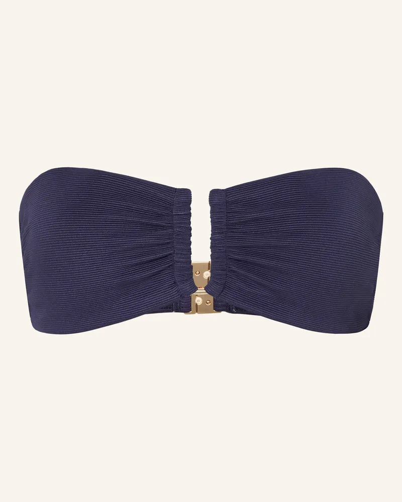 JETS Australia Bandeau-Bikini-Top ISLA Dunkelblau