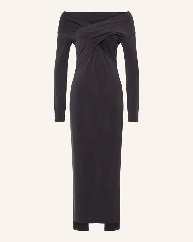 AllSaints Jerseykleid Delta schwarz Dunkelgrau