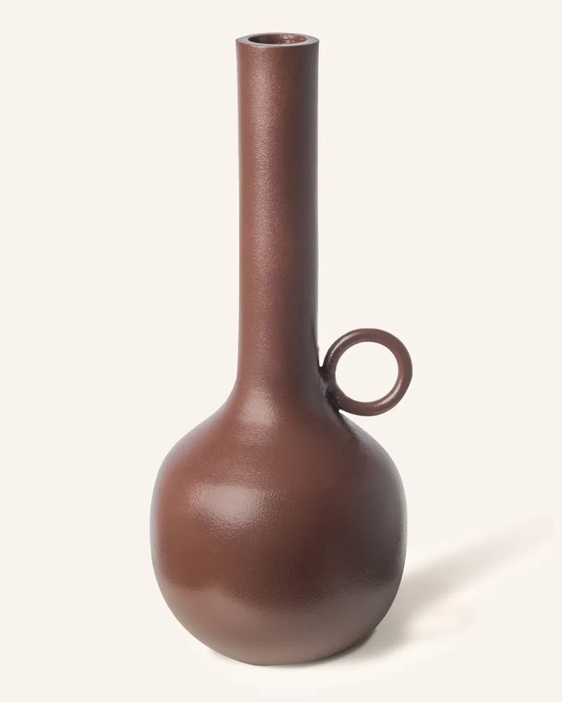 POLSPOTTEN Kerzenhalter Spartan Medium braun Braun