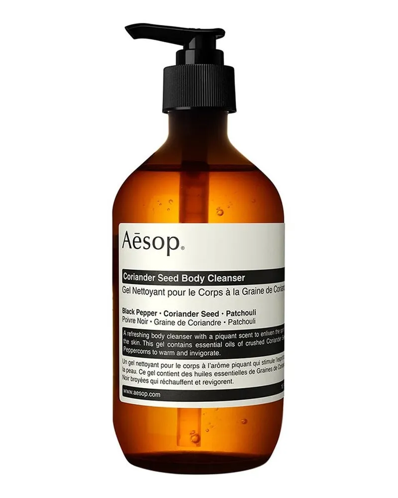 Aesop CORIANDER SEED BODY CLEANSER 500 ml, 90 € / 1 l 