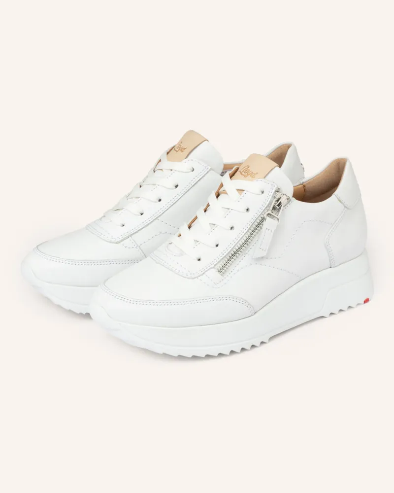 Lloyd Sneaker weiss Weiss
