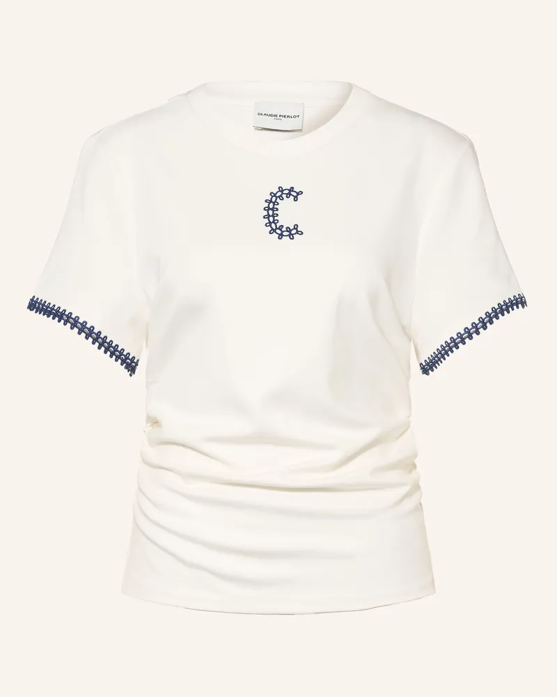 Claudie Pierlot T-Shirt weiss Ecru