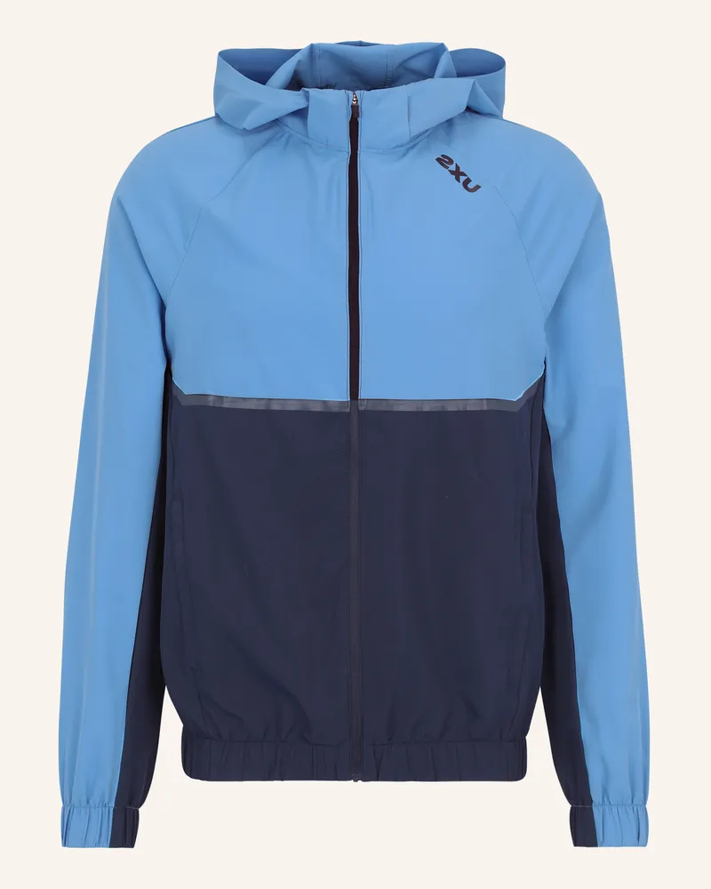 2XU Laufjacke AERO HEX WINDBREAKER Blau