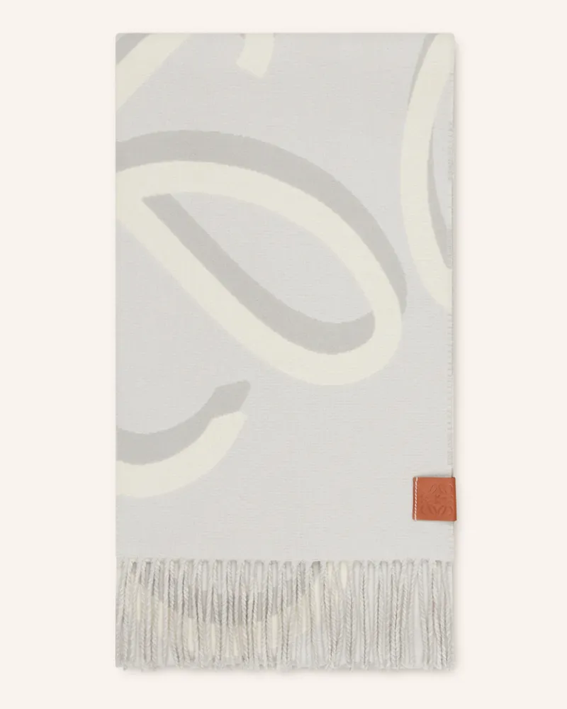 Loewe Schal ANAGRAM Creme