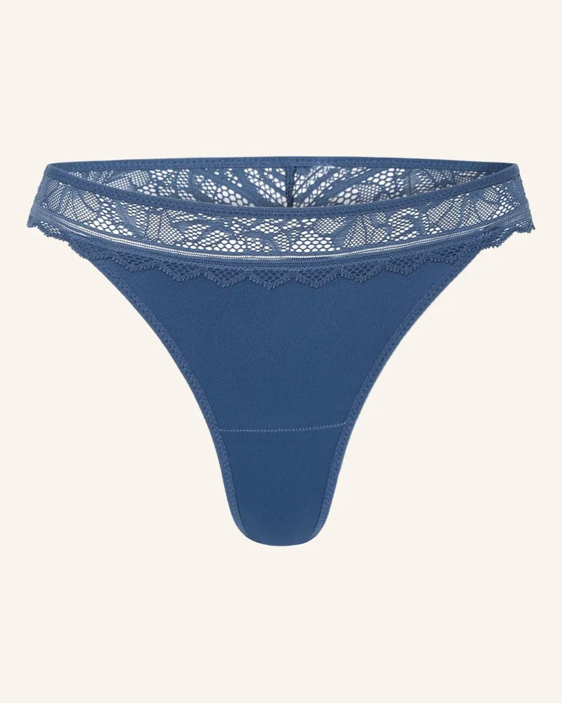 Chantelle String FLORAL TOUCH Blau