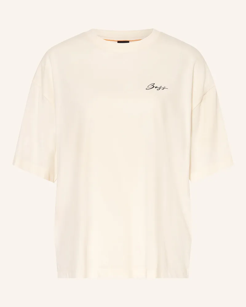 HUGO BOSS T-Shirt EBOYFRIEND Ecru
