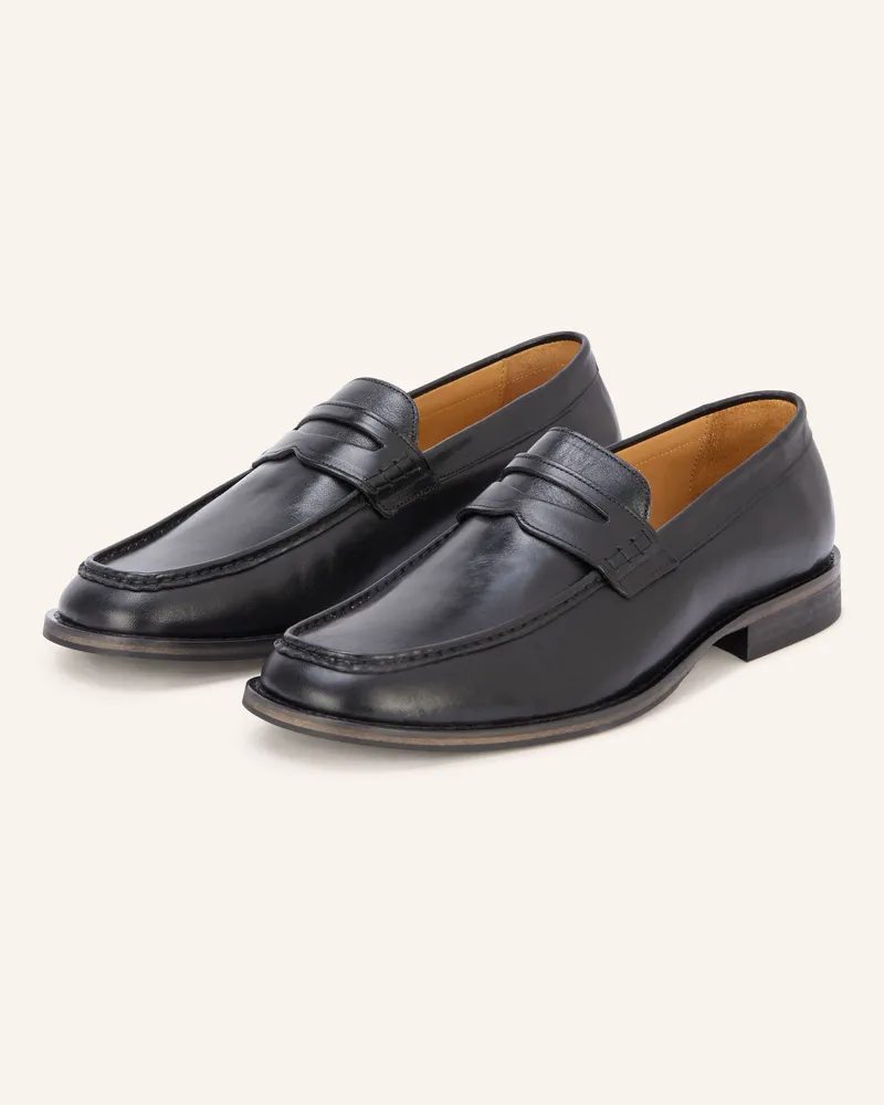 Our Legacy Penny-Loafer schwarz Schwarz