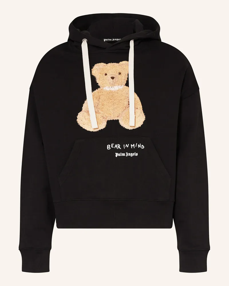 Palm Angels Hoodie schwarz Schwarz