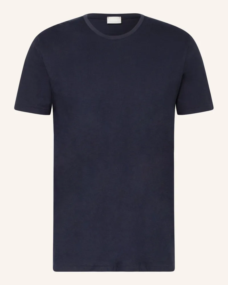 Mey Schlafshirt Serie Relax blau Dunkelblau