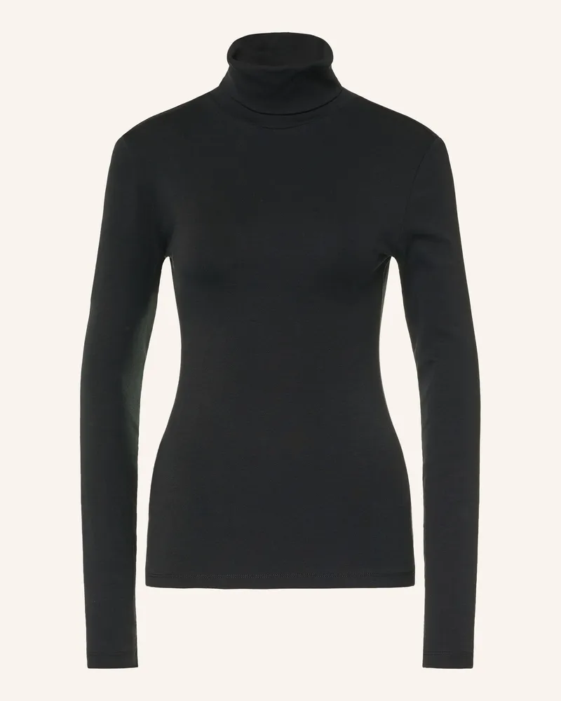 Darling Harbour Rollkragenshirt schwarz Schwarz