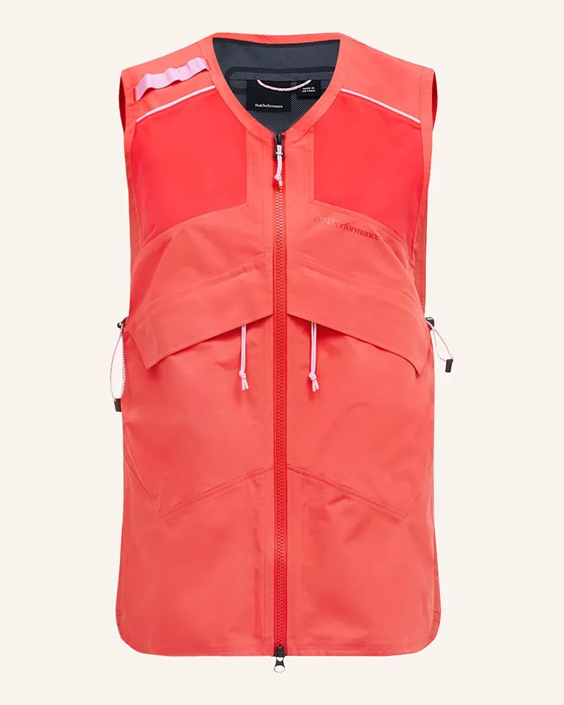 Peak Performance Funktionsweste TRAILBLAZER Orange