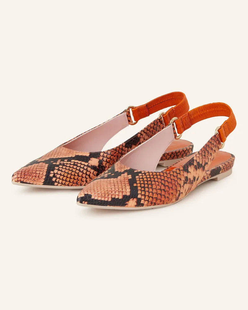 RAS Sling-Ballerinas TRIPPY Orange