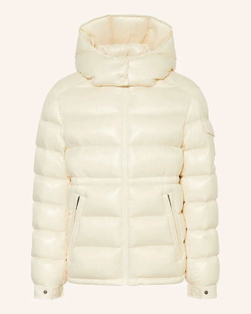 Moncler Daunenjacke Maire Mit Abnehmbarer Kapuze weiss Ecru