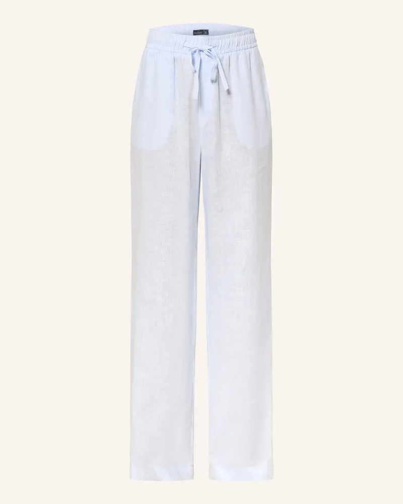 van Laack Leinenhose Vl-Helena-Br blau Hellblau