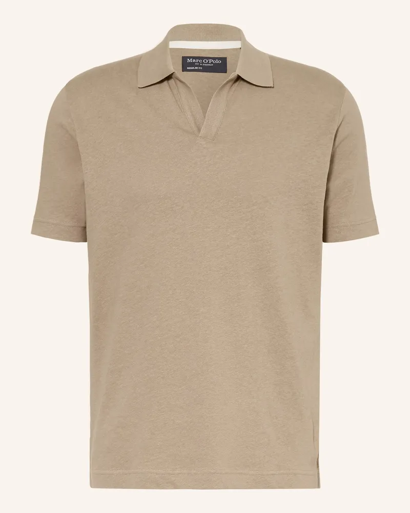 Marc O'Polo Jersey-Poloshirt Regular Fit Beige