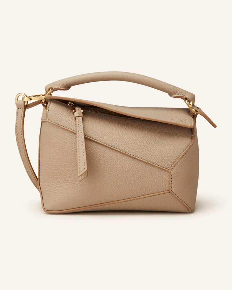 Loewe Umhängetasche PUZZLE EDGE MINI Beige
