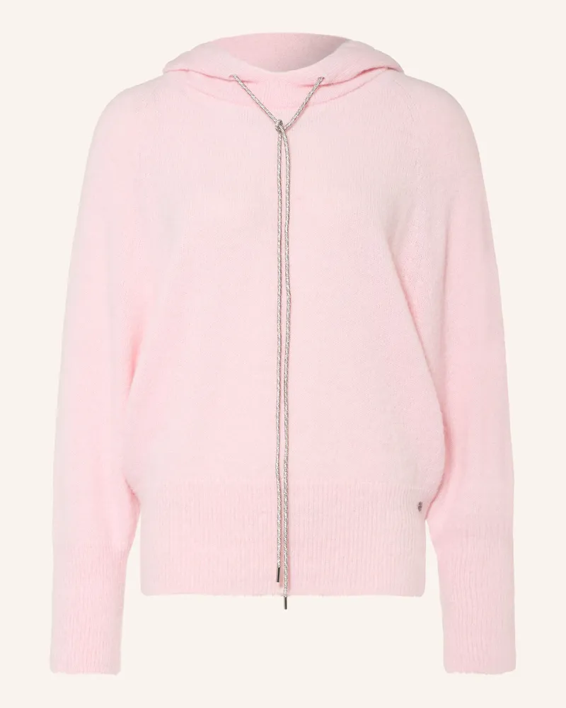Marc Cain Strick-Hoodie Mit Alpaka rosa 208