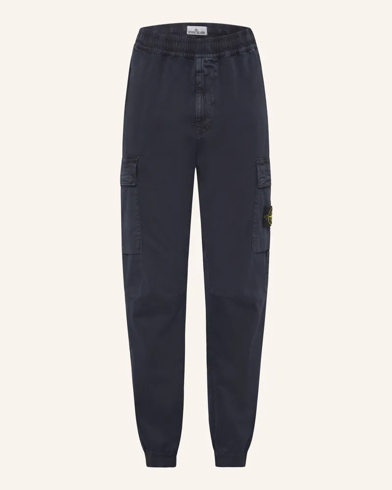 Stone Island Cargohose blau Dunkelblau