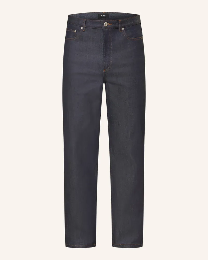 A.P.C. Jeans Martin Straight Fit blau Iai