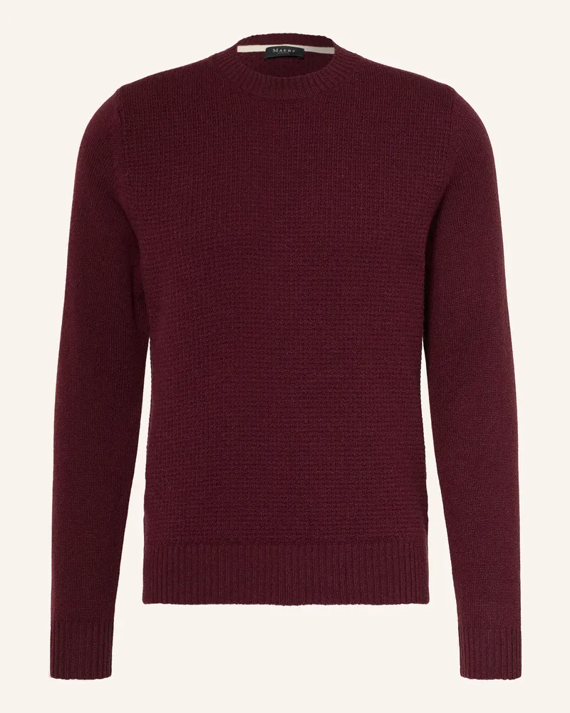 Maerz Pullover rot Dunkelrot