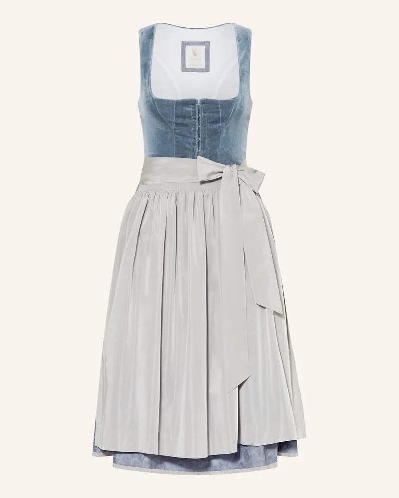Johann & Johanna Dirndl blau Blaugrau