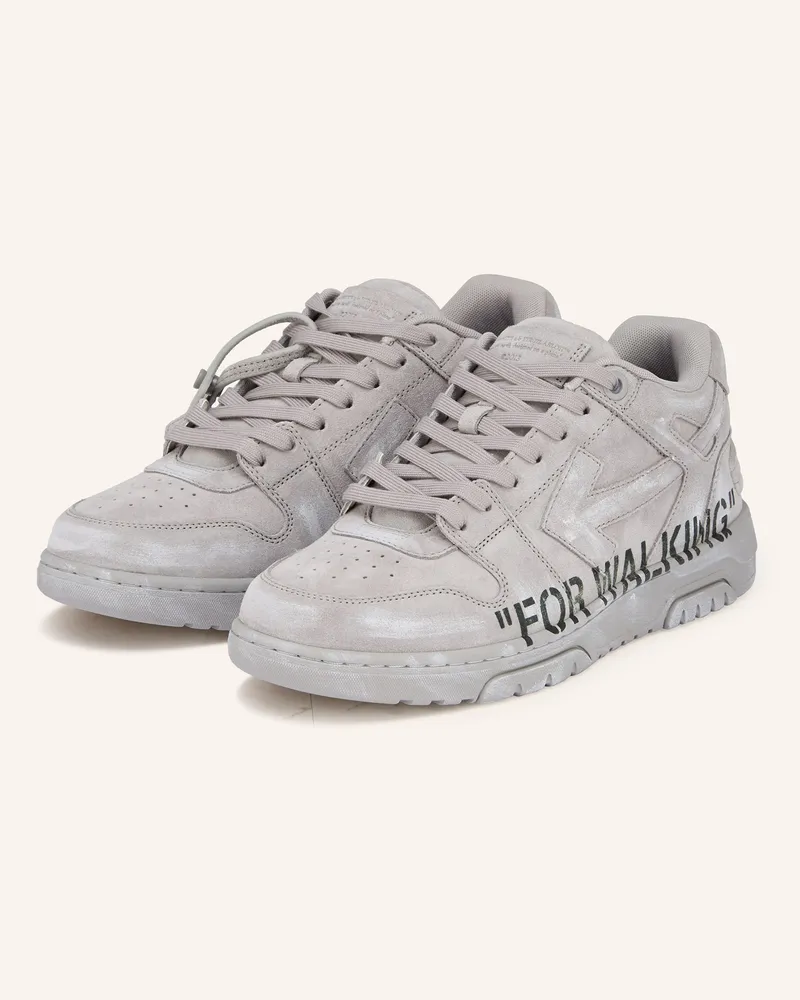 OFF-WHITE Sneaker  OUT OF OFFICE FOR WALKING Grau