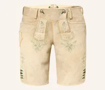 Trachten-Lederhose Da.Ausseer beige
