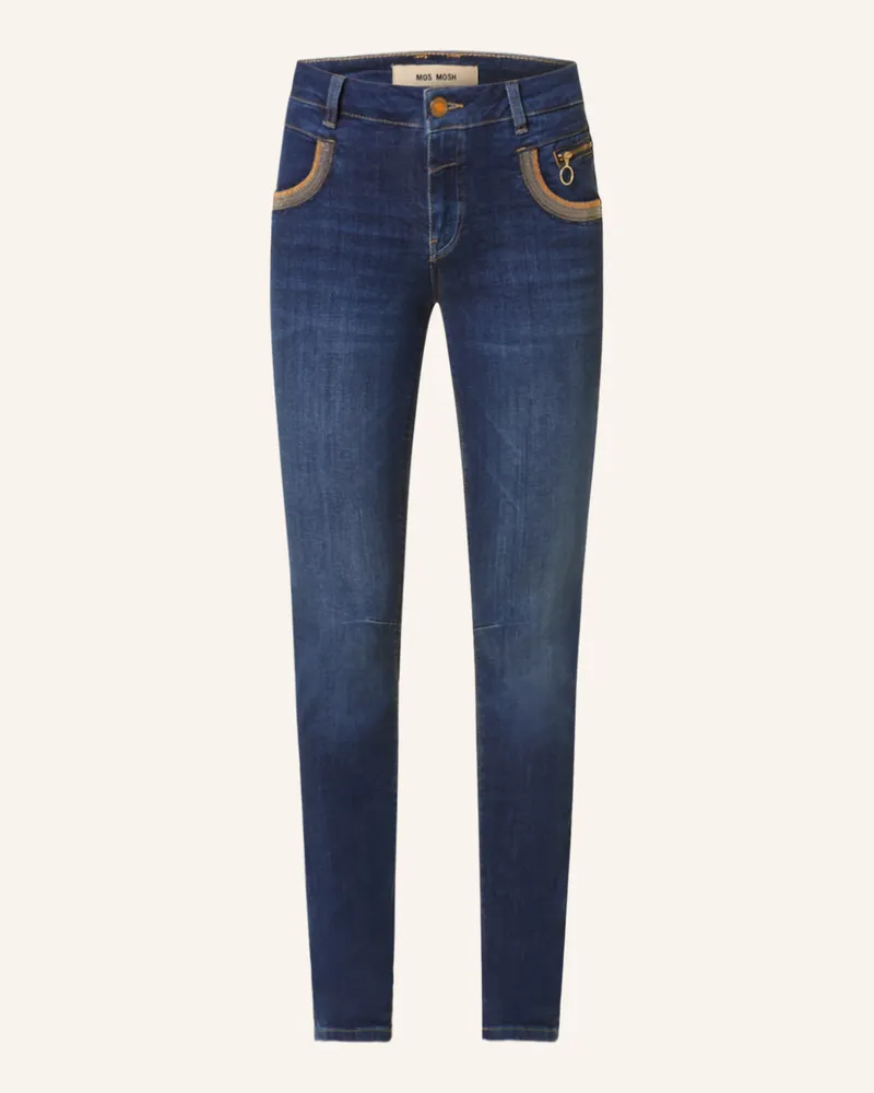 Mos Mosh Jeans Mmnaomi Mit Schmucksteinen blau 401