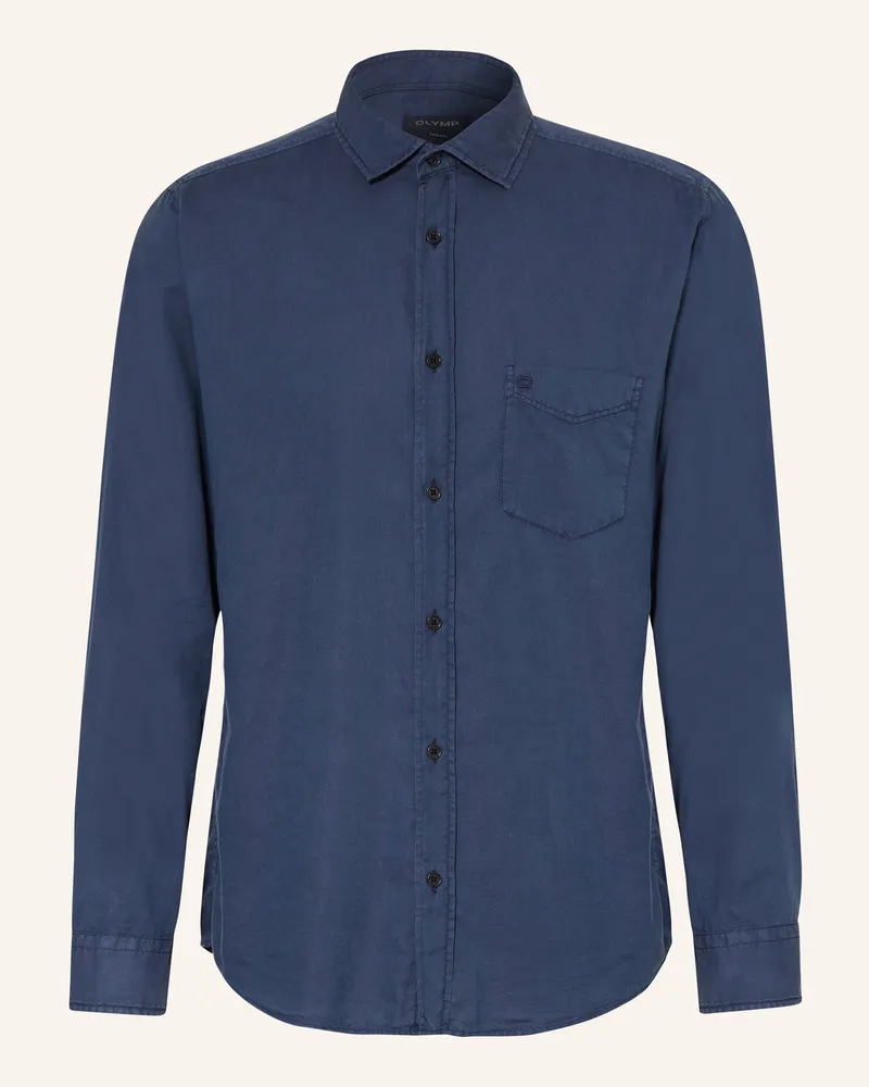 Olymp Hemd Casual regular fit Dunkelblau