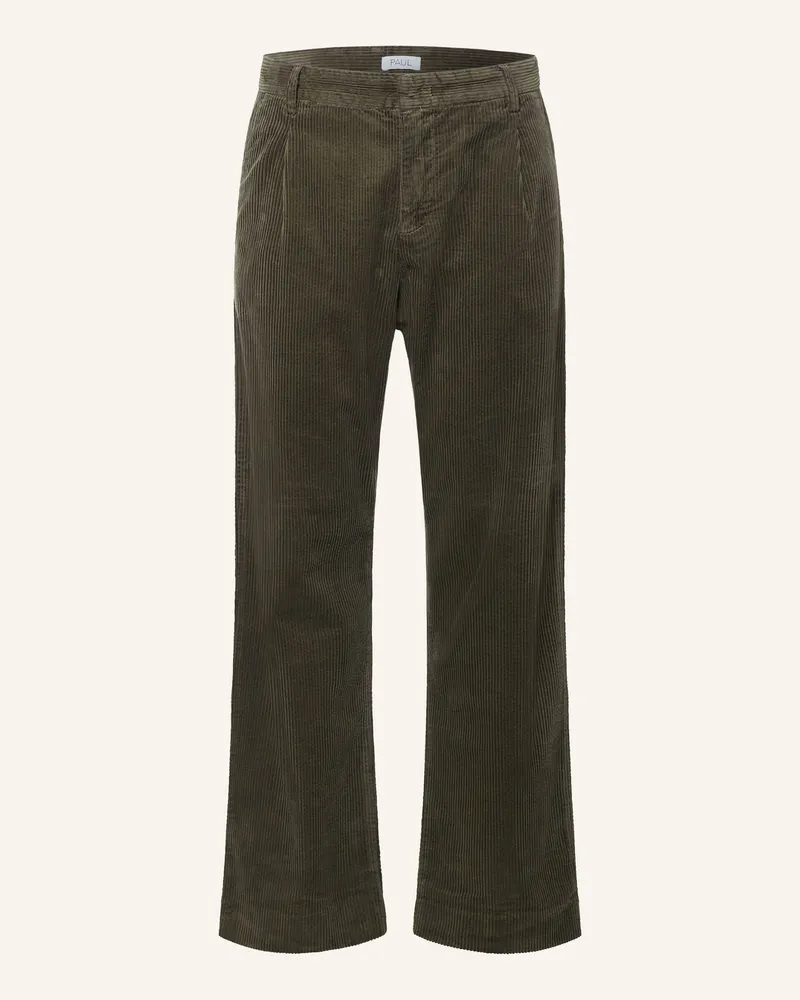 paul Cordhose Regular Fit gruen Oliv