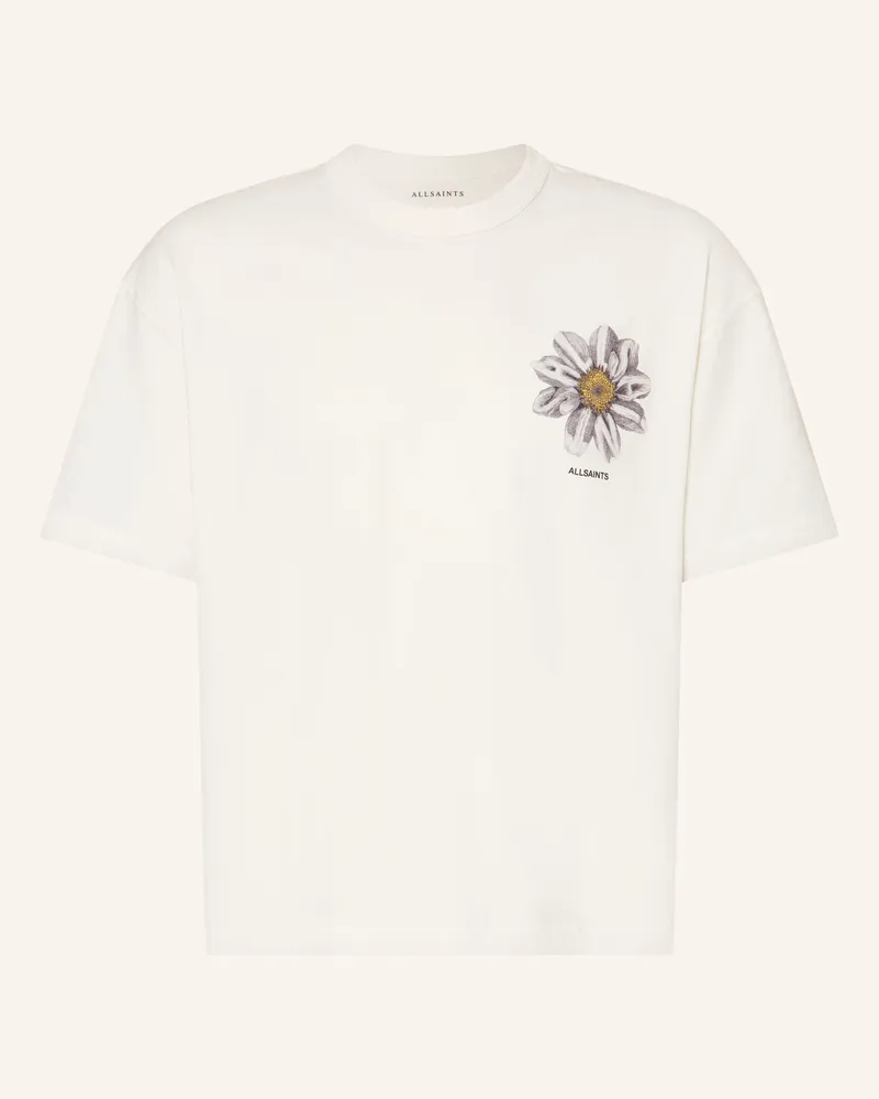 AllSaints T-Shirt PETALS Weiss
