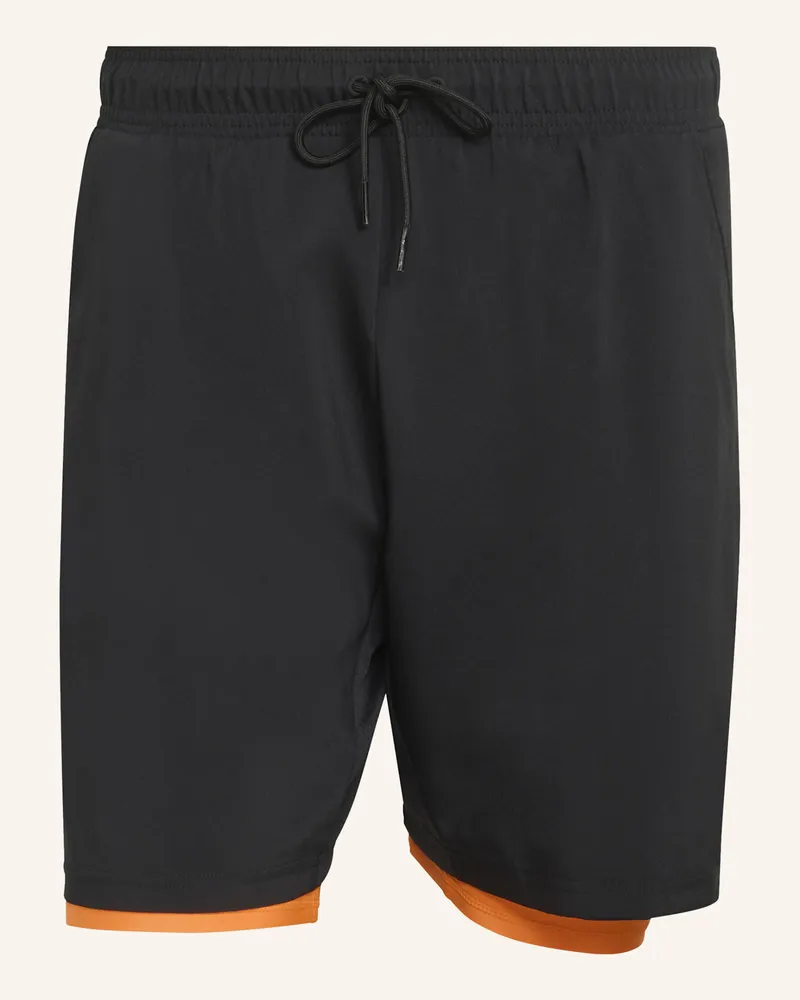 adidas Club Tennis Climacool 2-In-1 Shorts schwarz Schwarz