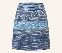 Tweed-Rock mit Glitzergarn