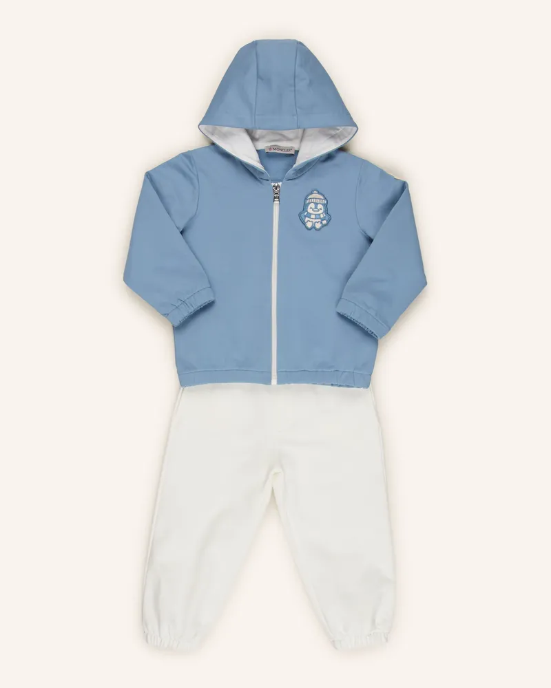 Moncler Trainingsanzug blau Hellblau