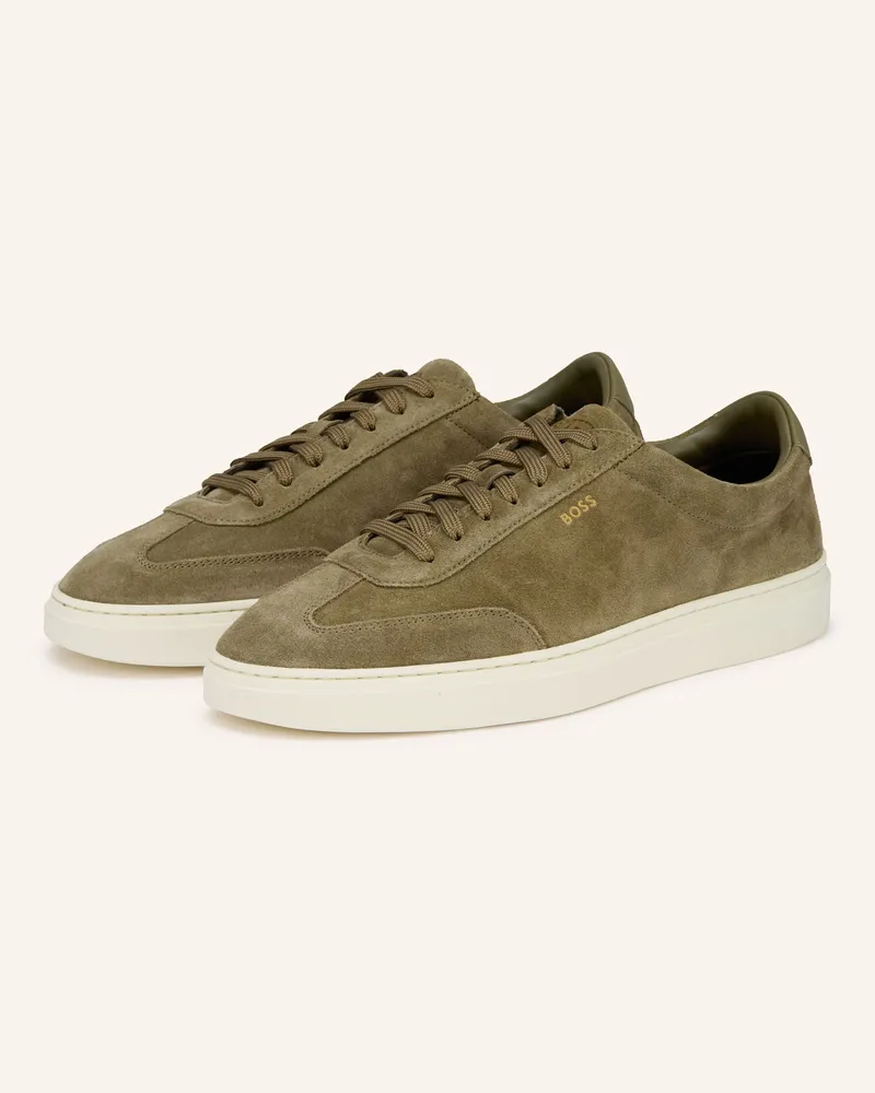 HUGO BOSS Sneaker Kieran Tenn gruen Khaki