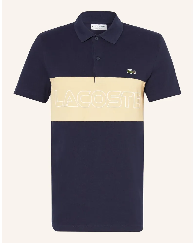 Lacoste Piqué-Poloshirt Regular Fit Blau
