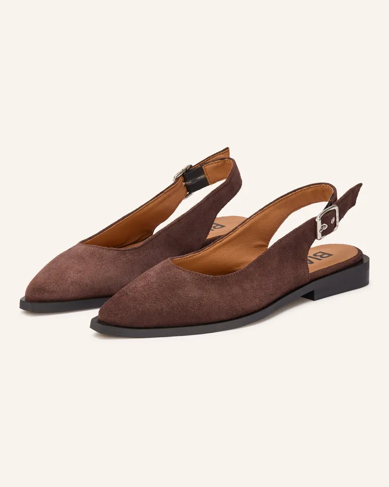 BIANCO. Slingballerinas Biavictoria braun Dunkelbraun