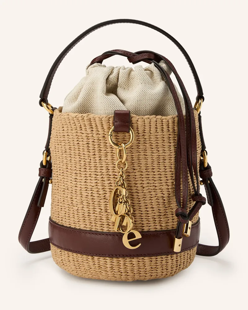 Chloé Beuteltasche beige Crafty