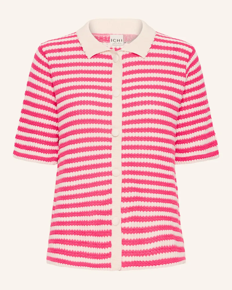 ICHI Strickjacke Ihlorianna pink Pink