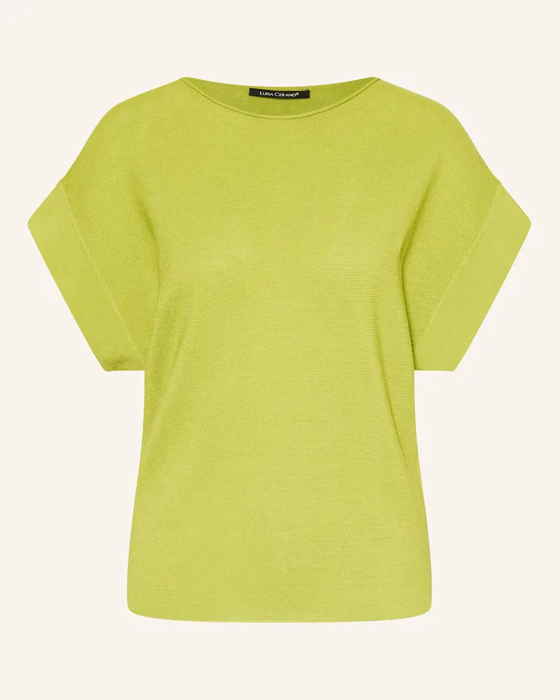 Luisa Cerano Strickshirt Hellgrün