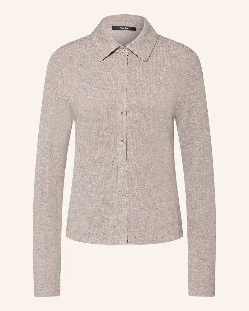 someday. Strickjacke Kiresi beige Taupe