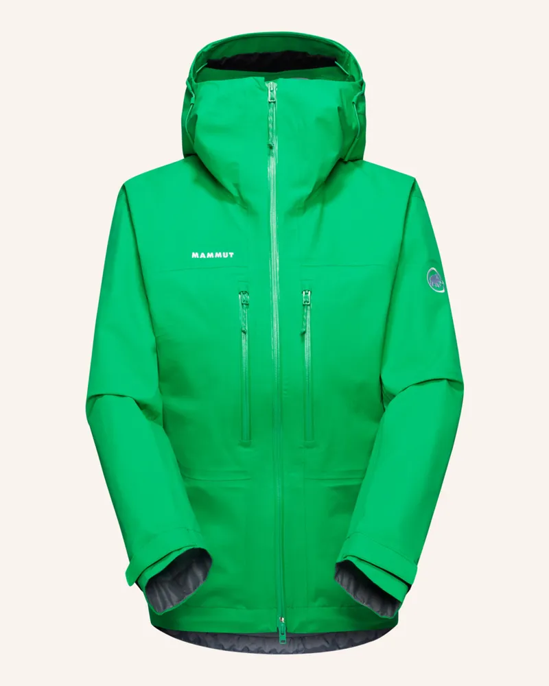 Mammut Hardshelljacke Taiss Mit Kapuze gruen Grün