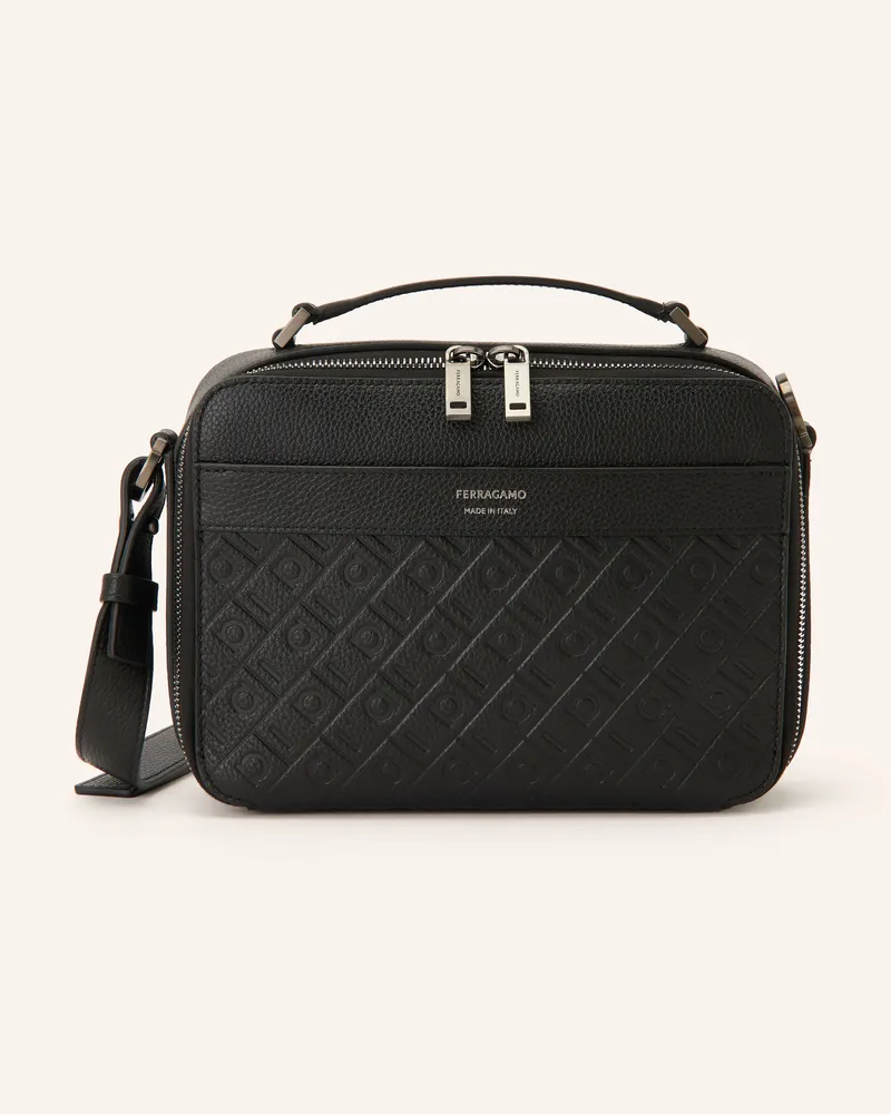 Ferragamo Umhängetasche schwarz Schwarz