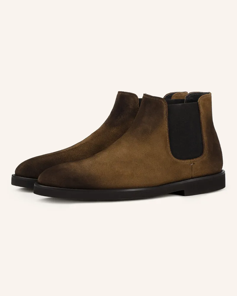 Doucal´s Stiefeletten DAVID Hellbraun
