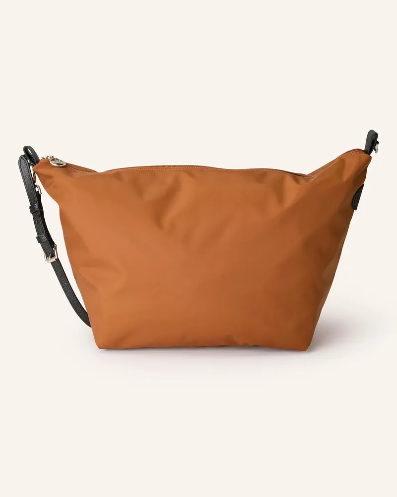Longchamp Schultertasche Le Slouchy Bolso braun Cognac