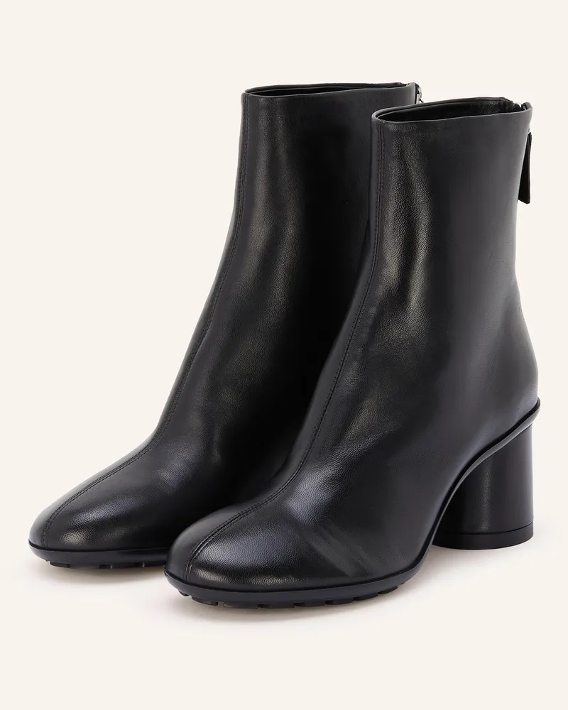 Attilio Giusti Leombruni Stiefeletten Curvy Bootie schwarz Schwarz