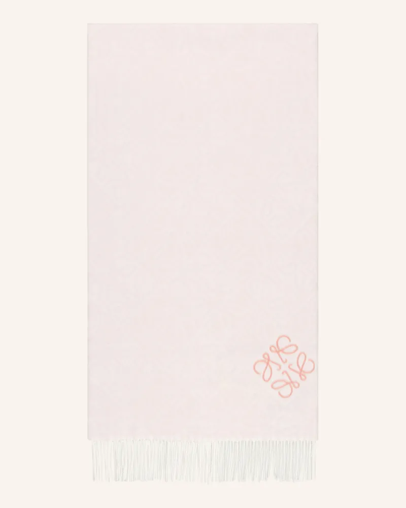 Loewe Schal rosa Hellrosa
