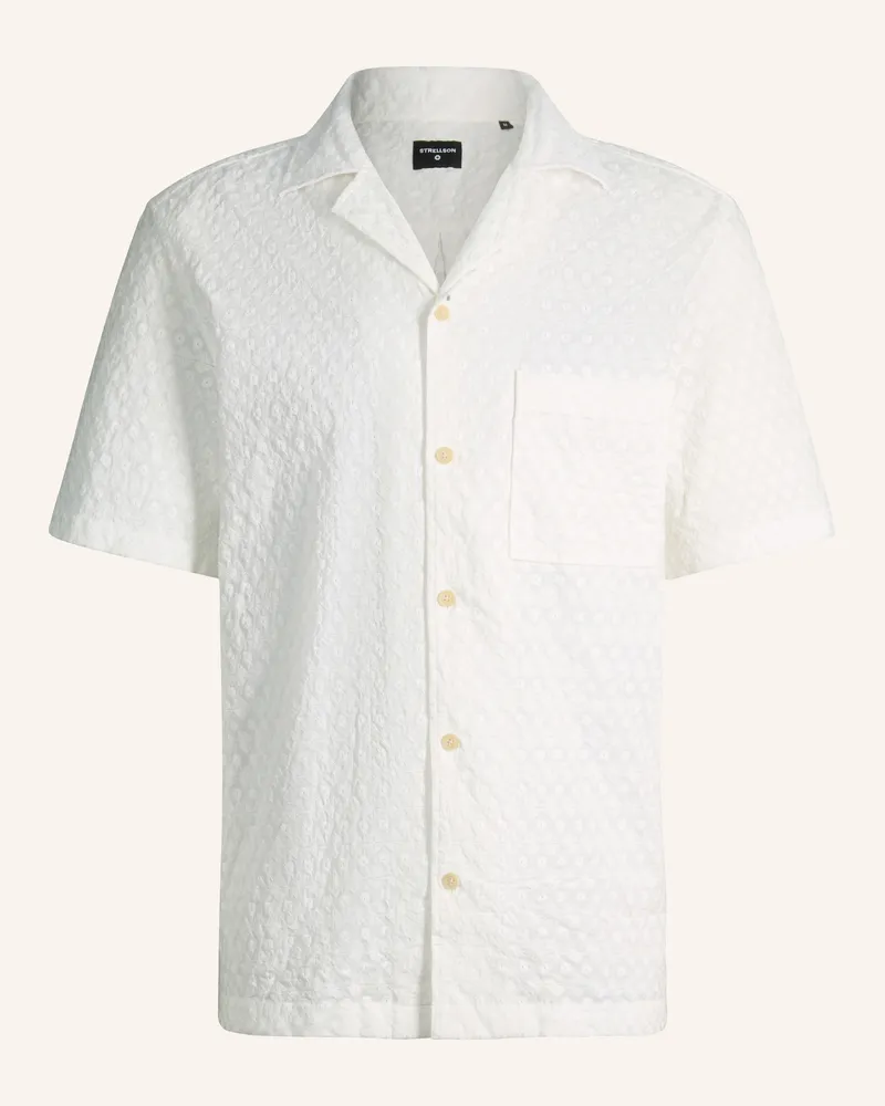 Strellson Kurzarm-Hemd Ciscon weiss Weiss