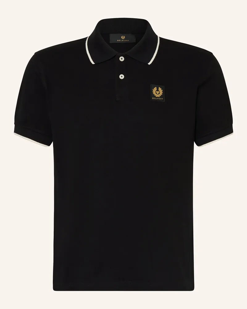 Belstaff Piqué-Poloshirt Schwarz